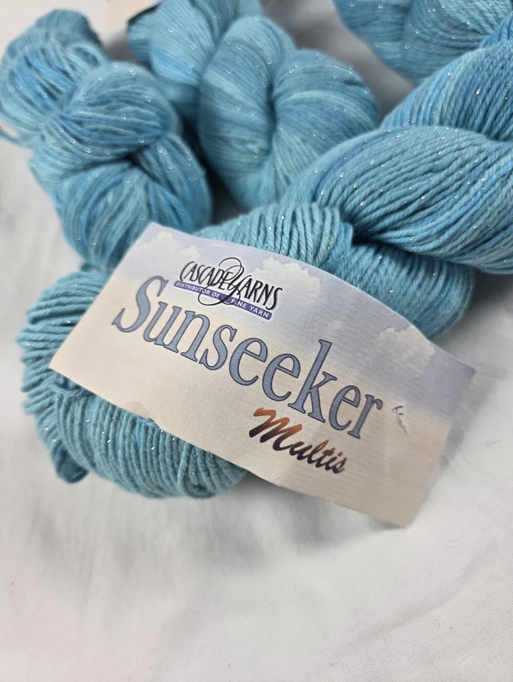 Cascade Sunseeker Multis 120 Yarn Cotton Blend 4 Hanks